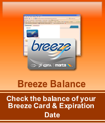 Click here to check the balance of your breeze 

Card/Ticket